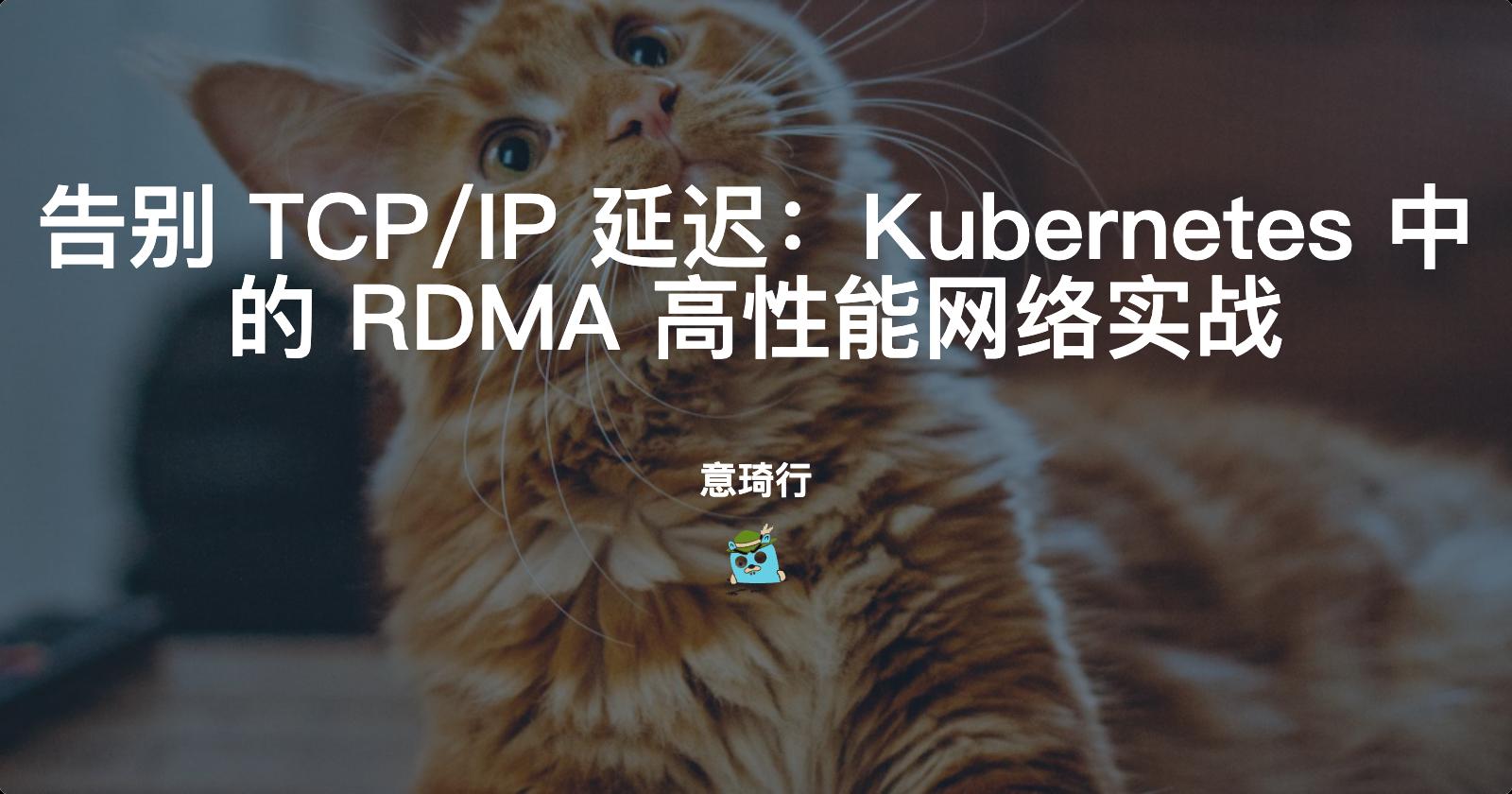 RDMA in K8s